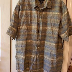 Eddie Bauer vintage-style print top